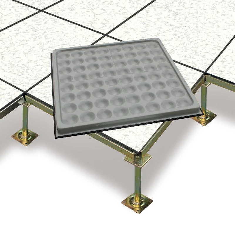 modular low profile data center raised access floor